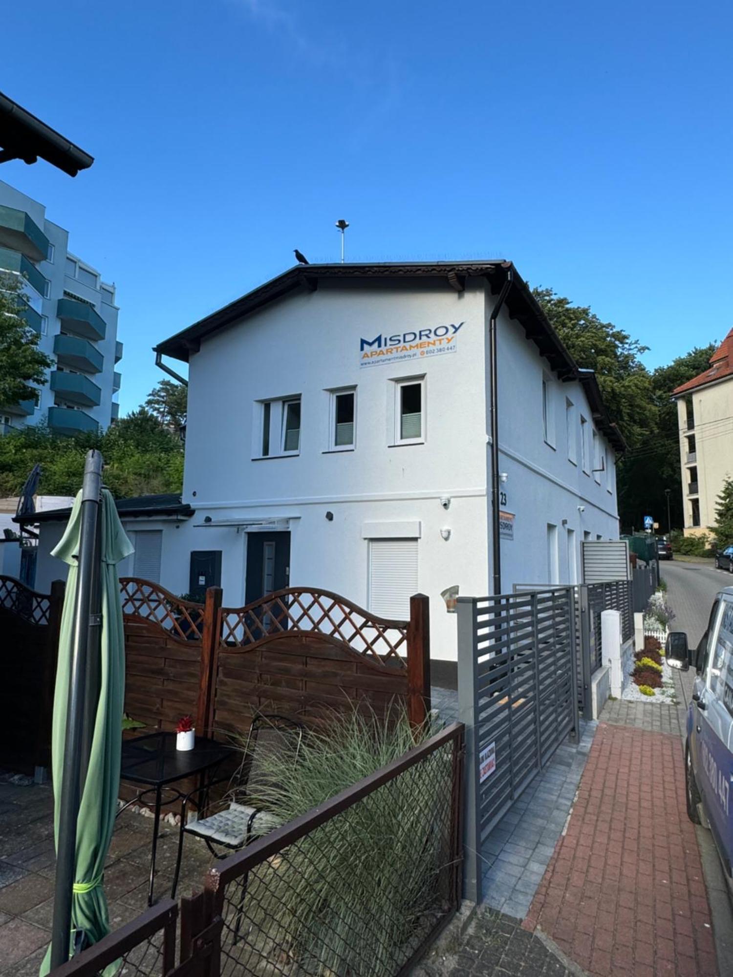 Apartament Misdroy, 250 m od morza , parking gratis Zewnętrze zdjęcie